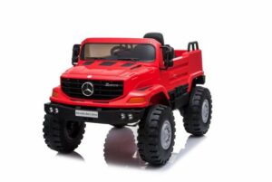 BoGi Elektro-Kinderauto Mercedes Benz Zetros KINDER ELEKTROAUTO ELEKTROFAHRZEUG 12V/10Ah rot