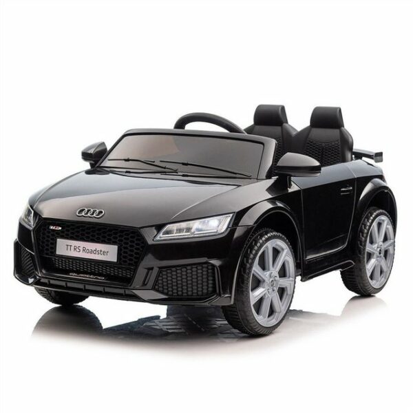 TOYAS Elektro-Kinderauto Elektro-Kinderauto Audi TT RS Kinderauto 2x6V4AH MP3 Power Display schwarz