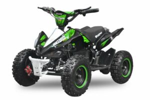 Smarty Elektro-Kinderquad 800W Eco Python Deluxe Elektroquad grün