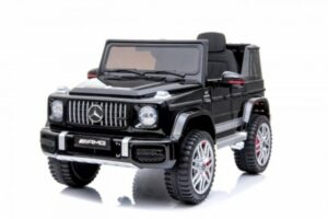 BoGi Elektro-Kinderauto Mercedes Benz G63 AMG SUV JEEP Geländewagen KINDER ELEKTROAUTO schwarz