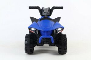 TOYAS Elektro-Kinderauto Elektroauto Quad USB MP3 Bluetooth 6V 4Ah-Akku blau