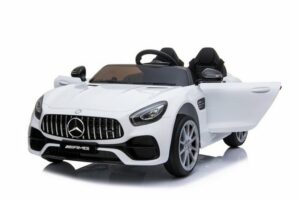 TPFLiving Elektro-Kinderauto Mercedes GT AMG - Motor: 2 x 12 V - Akku: 1 x 12 Volt/4.5Ah