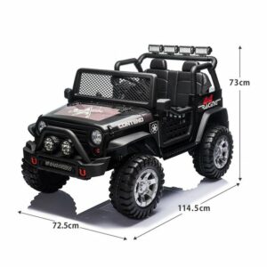OKWISH Elektro-Kinderauto AUX und Bluetooth inkl. Ferndienung