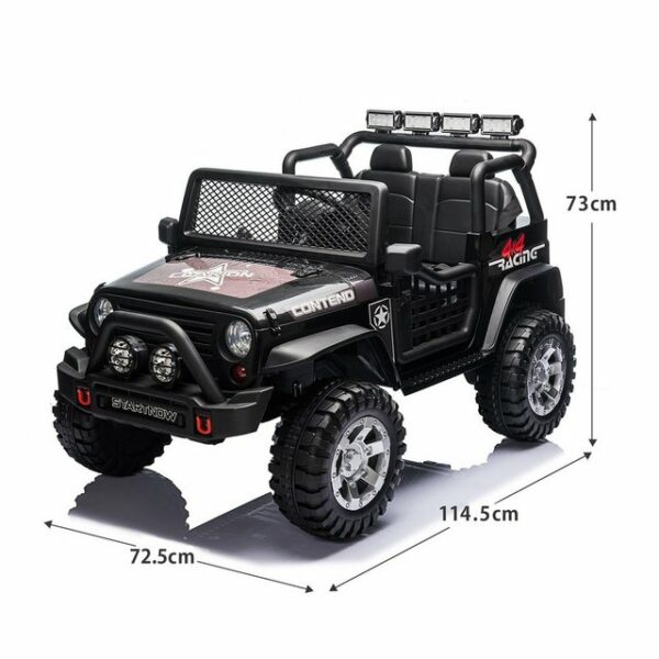OKWISH Elektro-Kinderauto AUX und Bluetooth inkl. Ferndienung
