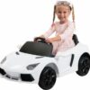 Actionbikes Motors Elektro-Kinderauto Super Sport - Fernbedienung & Kofferraum zum Öffnen - Bremsautomatik