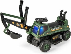 KOMFOTTEU Elektro-Kinderbagger Sitzbagger