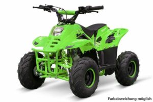 Smarty Elektro-Kinderquad 125cc BIGFOOT Light 6" Automatik + RG grün