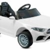 Smarty Elektro-Kinderauto Kinder Elektro Auto Mercedes CLS350 2x 30W 12V 7Ah weiß