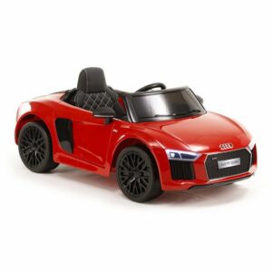 AsVIVA Elektro-Kinderauto Audi R8 Spyder Coupe Kinder Elektroauto AsVIVA EKC3 ferngesteuert rot