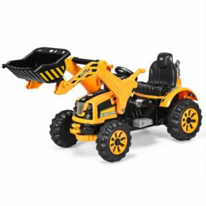 COSTWAY Elektro-Kinderbagger Sitzbagger