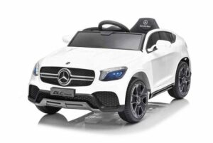 Smarty Elektro-Kinderauto Kinder Elektro Auto Mercedes GLC Coupe 2x 25W 12V weiß