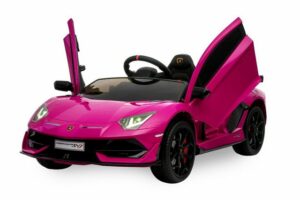 Smarty Elektro-Kinderauto Lamborghini SVJ Kinder Elektro Auto rosa