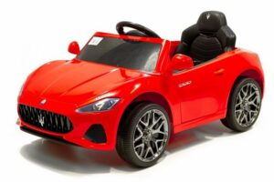 Smarty Elektro-Kinderauto Kinder Elektro Auto Maserati GranCabrio 2x 30W 12V 2.4G RC rot