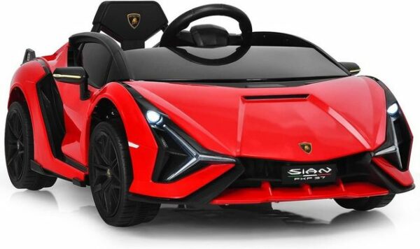 KOMFOTTEU Elektro-Kinderauto Lamborghini rot