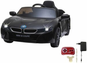 Jamara Elektro-Kinderauto Ride-on BMW I8 Coupe schwarz
