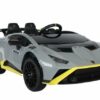 LEAN Toys Elektro-Kinderauto Elektro Kinderauto Lamborghini STO DRIFT Grau 2x45 Watt+FB+LED+Audio