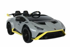 LEAN Toys Elektro-Kinderauto Elektro Kinderauto Lamborghini STO DRIFT Grau 2x45 Watt+FB+LED+Audio