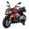 Kidix Elektro-Kindermotorrad Elektro Kinder Motorrad Aprilia Tuono V4 Lizenz 2x20W rot