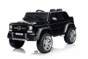 Smarty Elektro-Kinderauto Mercedes G650s MAYBACH Kinder Elektro Auto 2x30W 12V schwarz