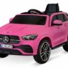 Kidix Elektro-Kinderauto Elektro Kinderauto Mercedes GLE450 Lizenz 2x35W Kinderfahrzeug rosa