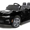 Smarty Elektro-Kinderauto Kinderauto Chevrolet Camaro 2SS mit Lizenz 2x 35W 12V/7Ah schwarz