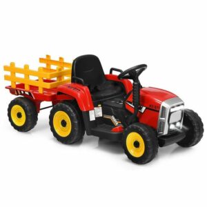 KOMFOTTEU Elektro-Kinderauto Traktor