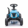 LEAN Toys Elektro-Kinderauto Kinder Elektrofahrzeug Traktor mit Anhänger LED