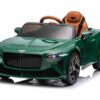 BoGi Elektro-Kinderauto Bentley Mulinner Bacalar Kinderfahrzeug Ledersitz EVA-Vollgummireifen grün