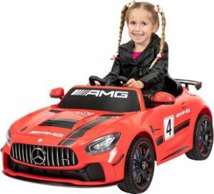 Actionbikes Motors Elektro-Kinderauto Elektroauto Mercedes Benz AMG GT4 - Türen zum Öffnen - Bremsautomatik