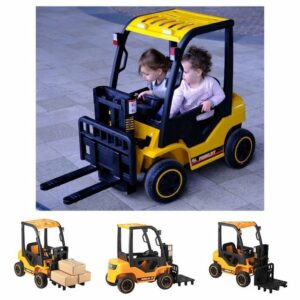 ES-Toys Elektro-Kinderauto Kinder Elektrofahrzeug Gabelstapler