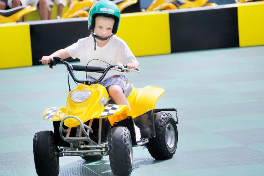 Wie schnell fährt ein Kinderquad?